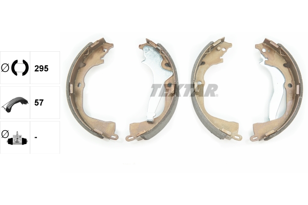 Brake Shoe Set (Rear axle)  Art. 91078700