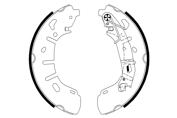 Brake Shoe Set (Rear axle)  Art. 91079300