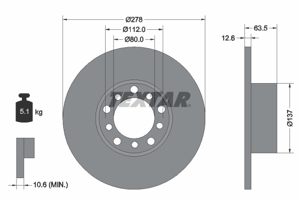 Brake Disc (Front axle)  Art. 92009500