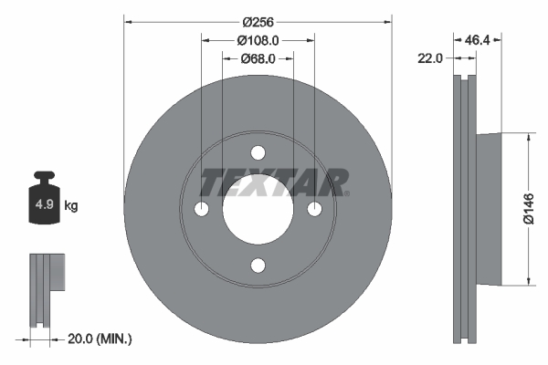 Brake Disc (Front axle)  Art. 92026000