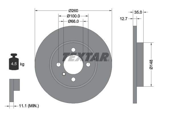 Brake Disc (Front axle)  Art. 92026400