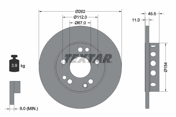 Brake Disc (Front axle)  Art. 92027403