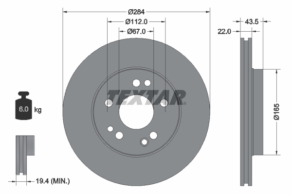 Brake Disc (Front axle)  Art. 92031900