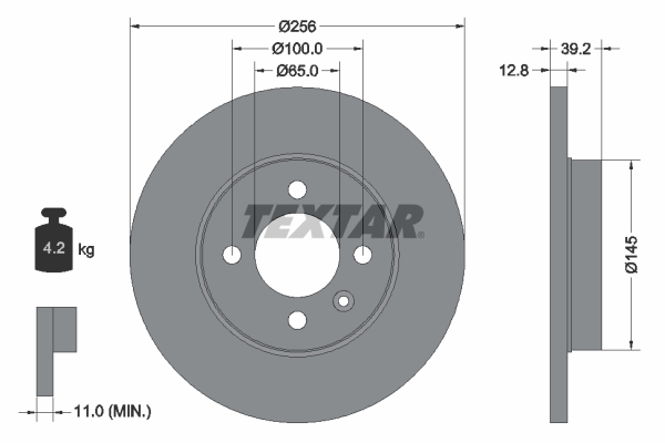 Brake Disc (Front axle)  Art. 92041703