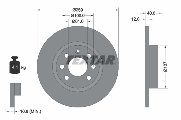 Brake Disc (Front axle)  Art. 92050600