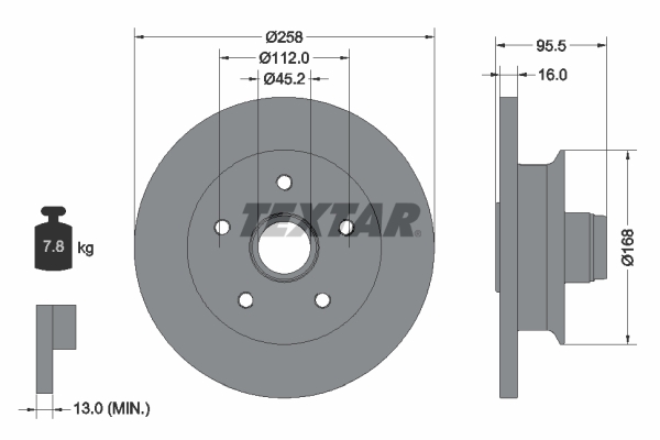 Brake Disc (Front axle)  Art. 92053000