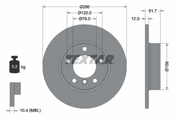 Brake Disc (Front axle)  Art. 92055503