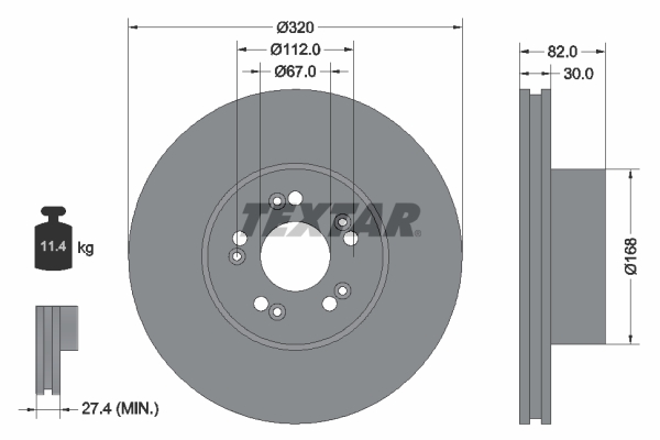 Brake Disc (Front axle)  Art. 92056600