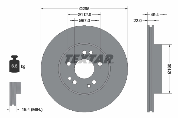 Brake Disc (Front axle)  Art. 92057300