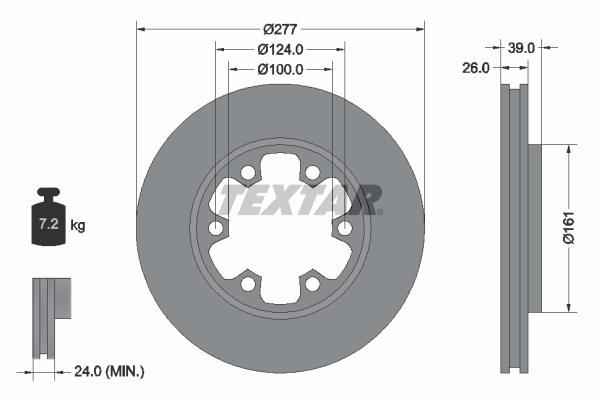 Brake Disc (Front axle)  Art. 92059000