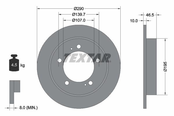 Brake Disc (Front axle)  Art. 92066003