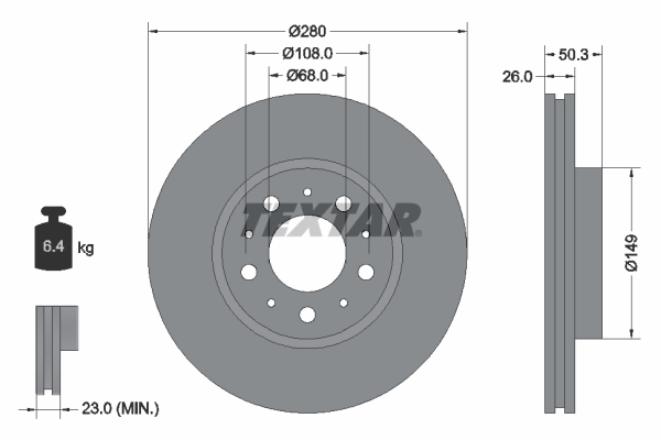 Brake Disc (Front axle)  Art. 92066703