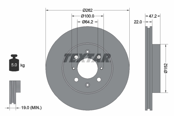 Brake Disc (Front axle)  Art. 92070600