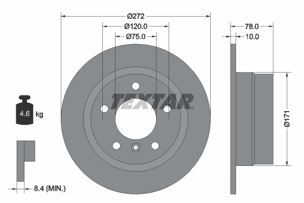 Brake Disc (Rear axle)  Art. 92072303