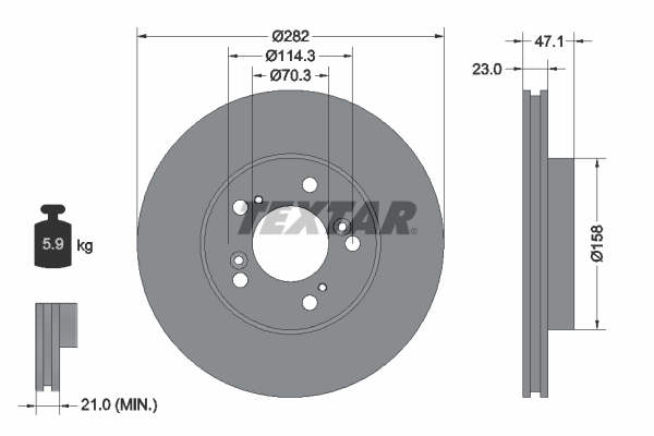 Brake Disc (Front axle)  Art. 92101000