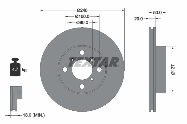 Brake Disc (Front axle)  Art. 92104500