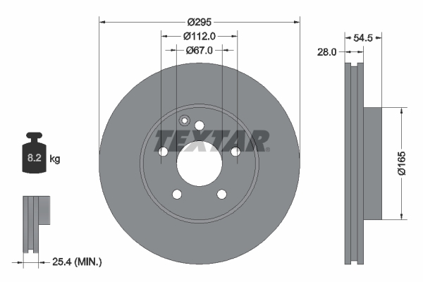 Brake Disc (Front axle)  Art. 92115205