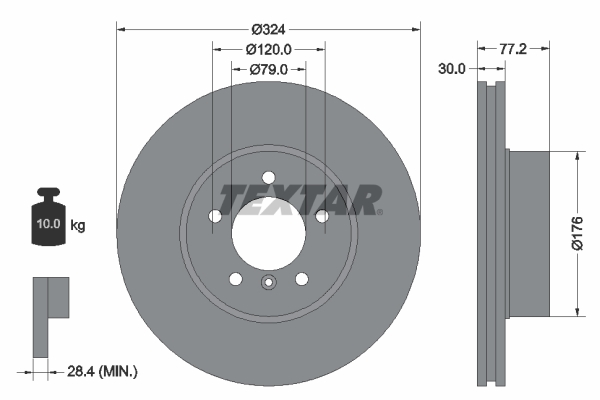 Brake Disc (Front axle)  Art. 92122605