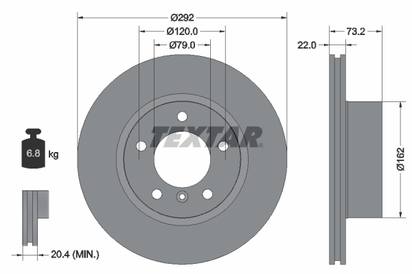 Brake Disc (Front axle)  Art. 92132805