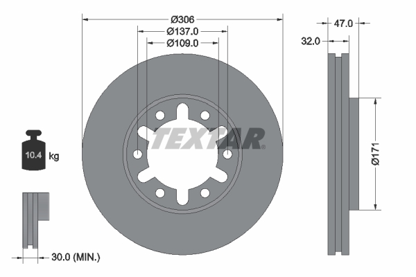 Brake Disc (Front axle)  Art. 92138300