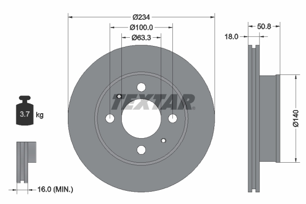 Brake Disc (Front axle)  Art. 92146803