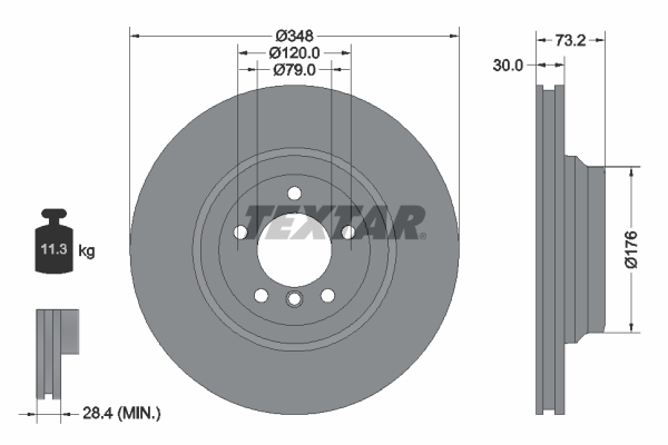 Brake Disc (Front axle)  Art. 92155305