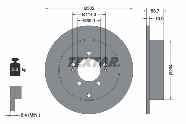 Brake Disc (Rear axle)  Art. 92167003