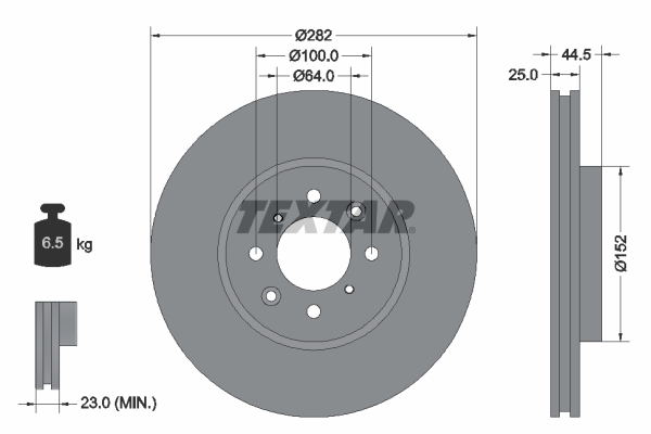 Brake Disc (Front axle)  Art. 92170703