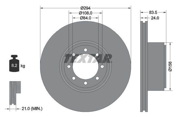 Brake Disc (Rear axle)  Art. 93175300