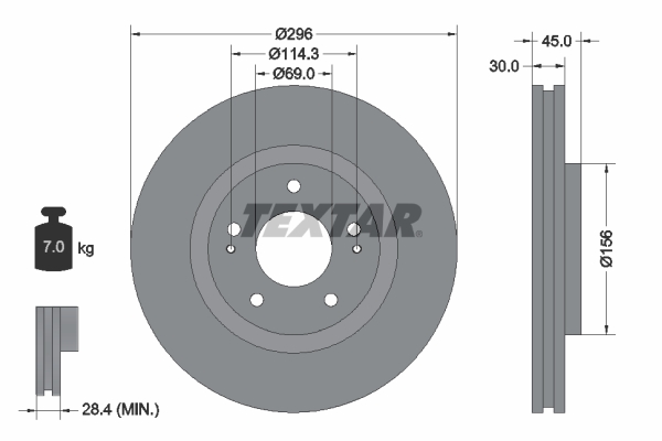 Brake Disc (Front axle)  Art. 92178703