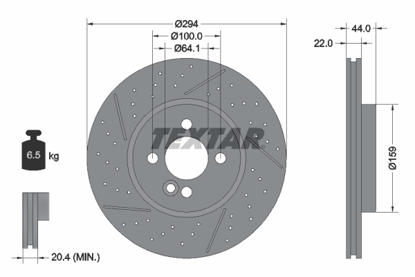 Brake Disc (Front axle)  Art. 92196703