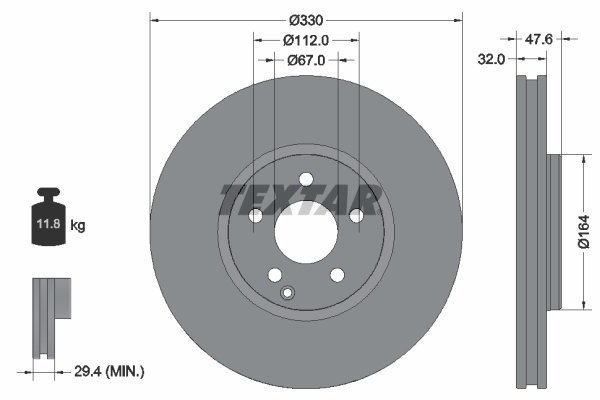 Brake Disc (Front axle)  Art. 92198805