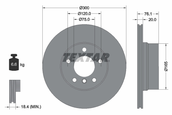 Brake Disc (Rear axle)  Art. 92199503