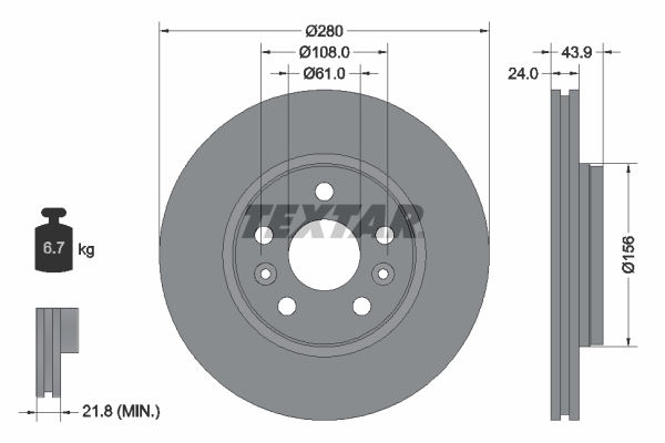 Brake Disc (Front axle)  Art. 92202403