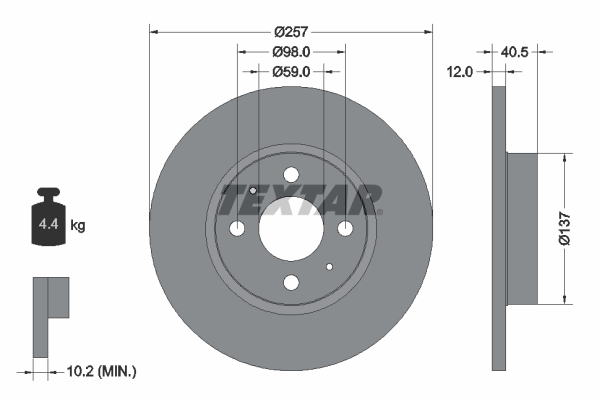 Brake Disc (Front axle)  Art. 92236703