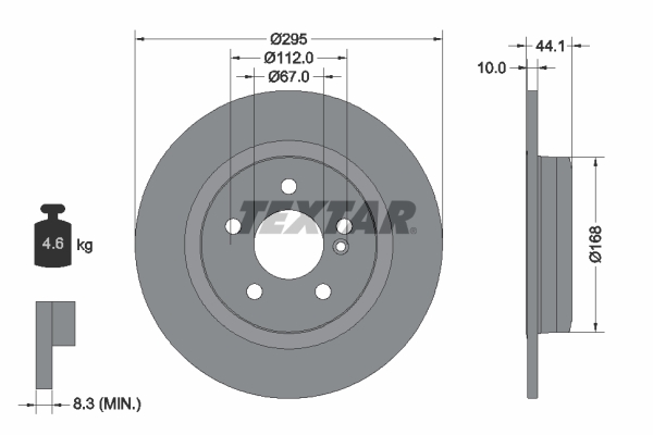 Brake Disc (Rear axle)  Art. 92254903