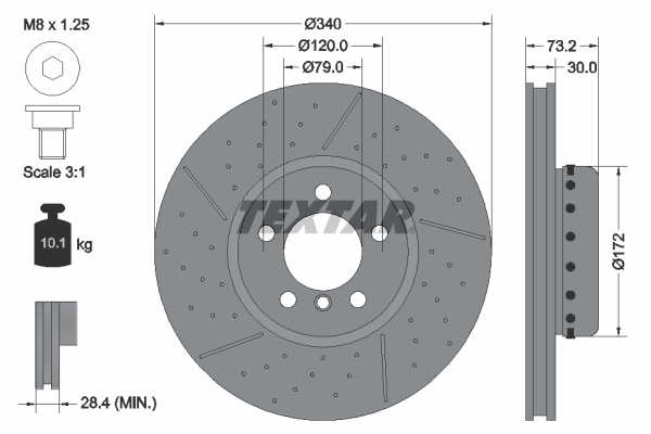 Brake Disc (Front axle)  Art. 92265025