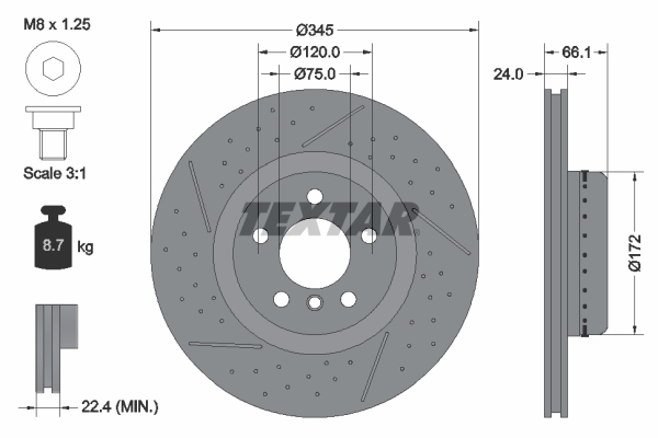 Brake Disc (Front axle)  Art. 92265225