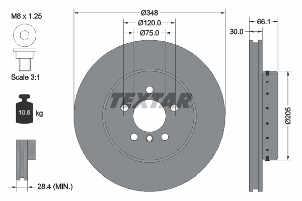 Brake Disc (Front axle)  Art. 92265725