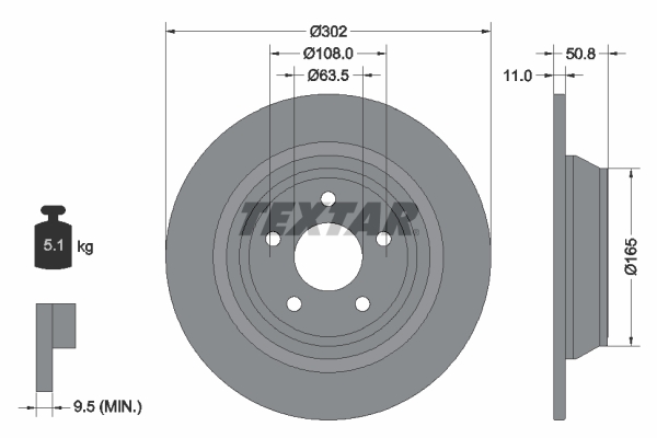 Brake Disc (Rear axle)  Art. 92268703