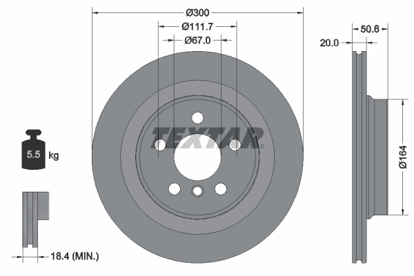 Brake Disc (Rear axle)  Art. 92274503