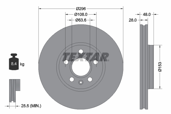 Brake Disc  Art. 92287505