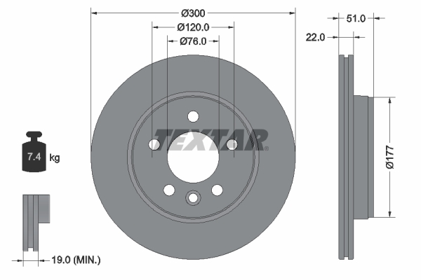 Brake Disc  Art. 92288503