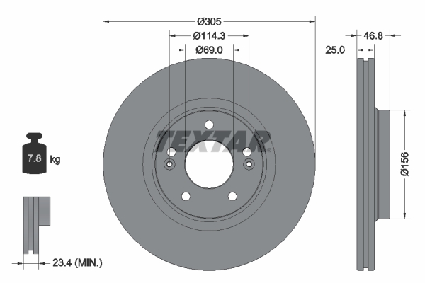 Brake Disc  Art. 92292205