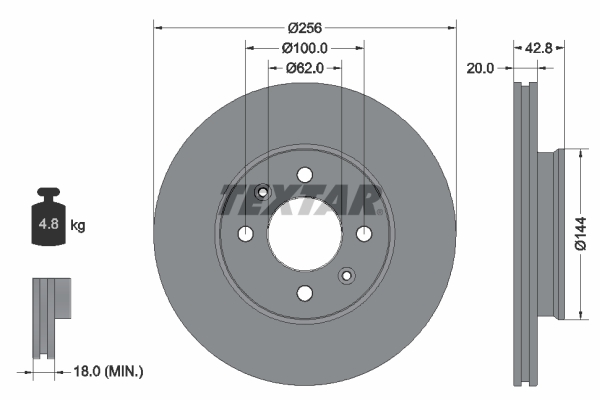 Brake Disc (Front axle)  Art. 92295403