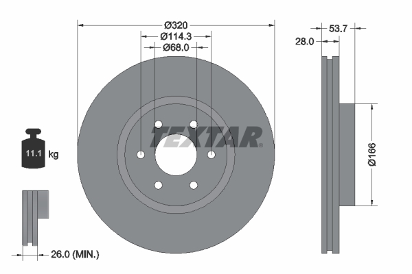 Brake Disc (Front axle)  Art. 92296503