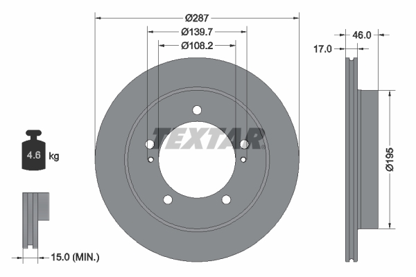 Brake Disc (Front axle)  Art. 92314103