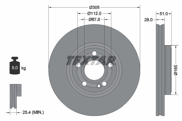 Brake Disc  Art. 92323405