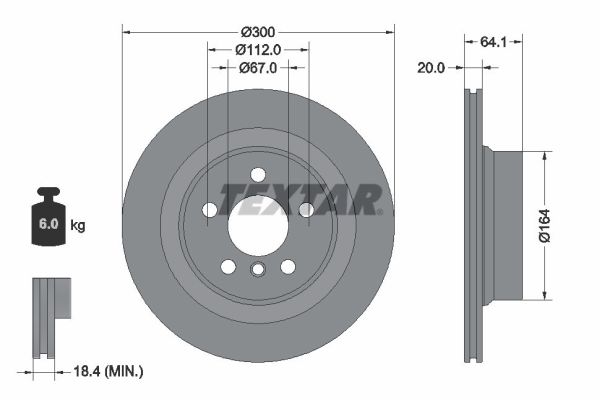 Brake Disc  Art. 92326905