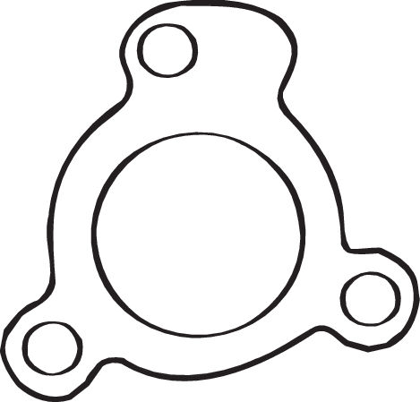 Gasket, exhaust pipe (0.0074)  Art. 256134